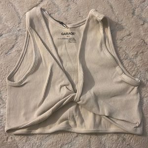 GARAGE CROP TWIST TOP